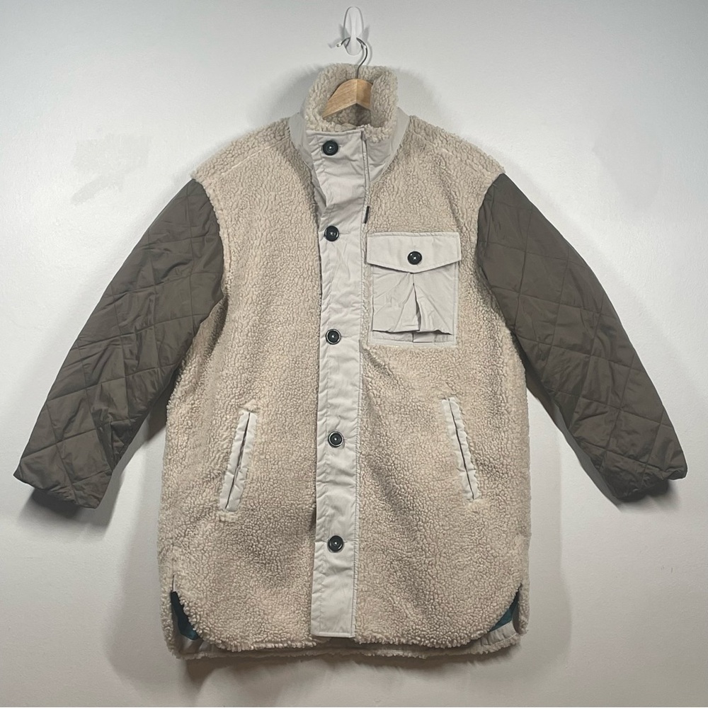 GStar Teddy Mix Jacket Women’s Size Large, Preowned Excellent Condition